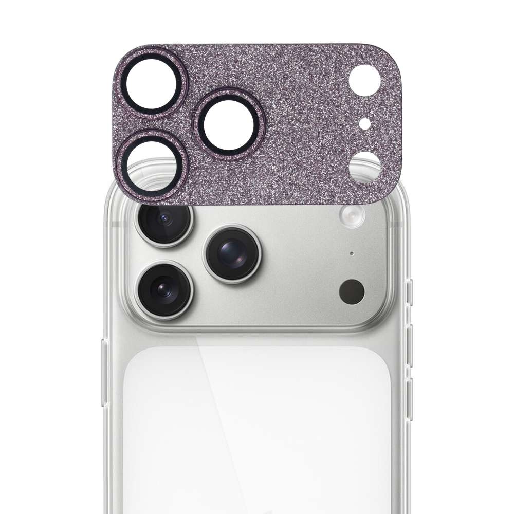 Protector de Cámara Glitter para iPhone 18 Pro Max