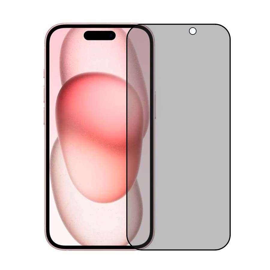 Cristal Templado Completo Antiespía para iPhone 15 Pro Max