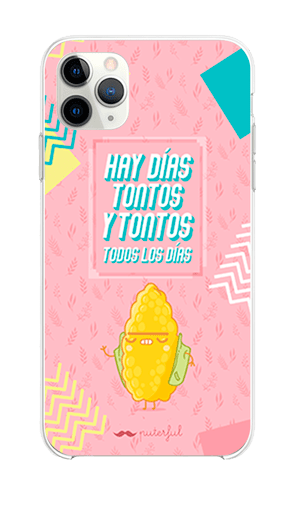 Funda Móvil Diseño Puterful - Hay días tontos y tontos todos los días