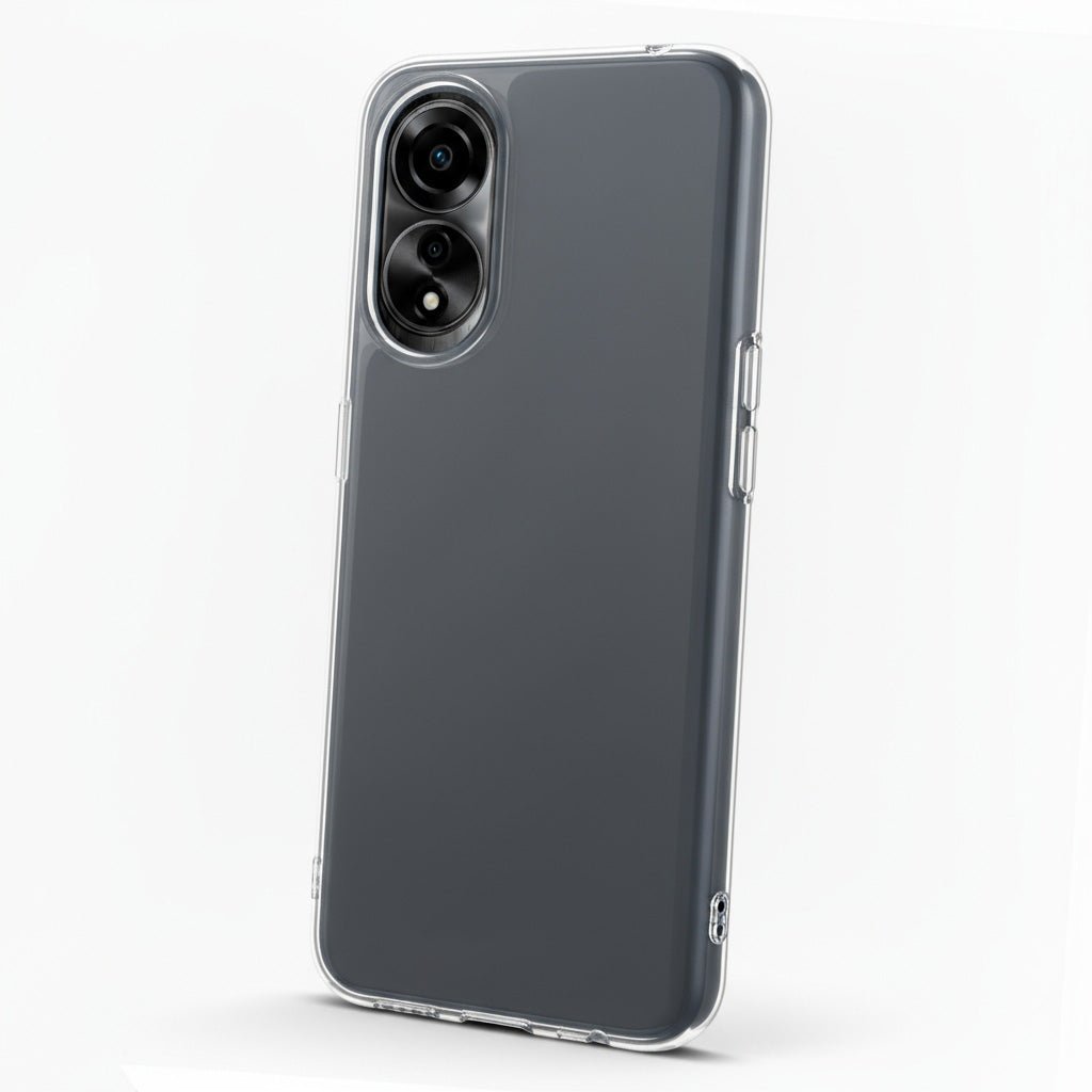 Funda Silicona Transparente para Oppo A78 5G