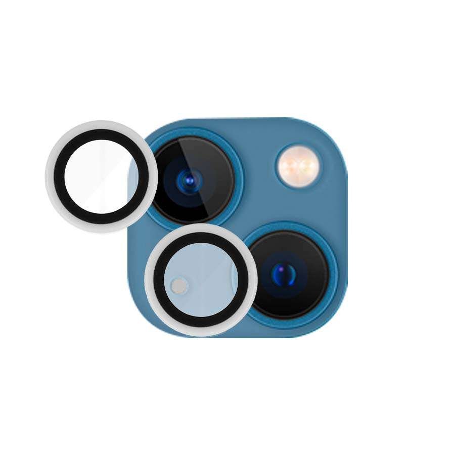 Cubre Objetivo Fluorescente para iPhone 13 Mini