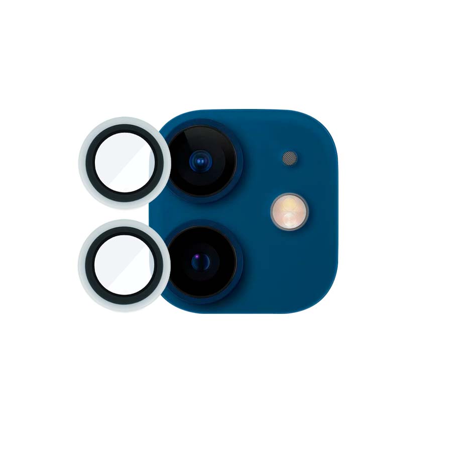 Cubre Objetivo Fluorescente para iPhone 12 Mini