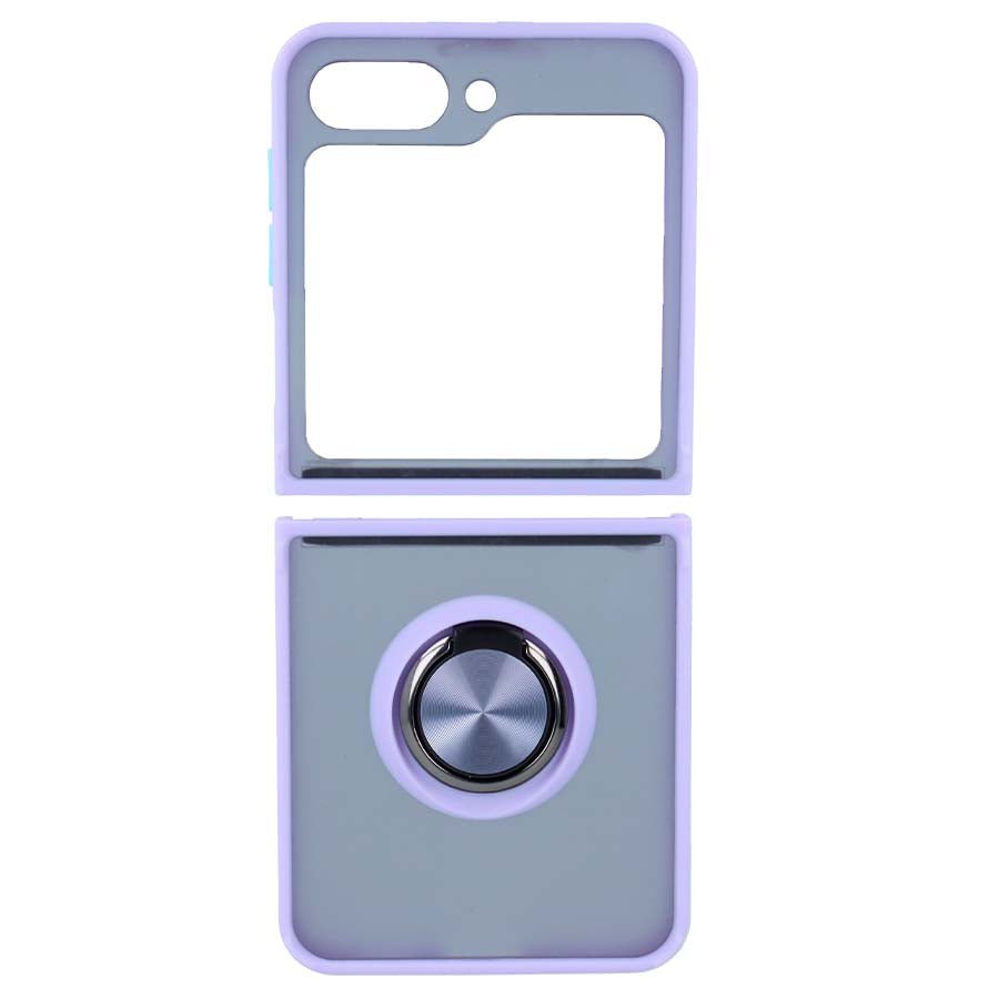 Funda Acrílica con Anillo para Samsung Galaxy Z Flip 5