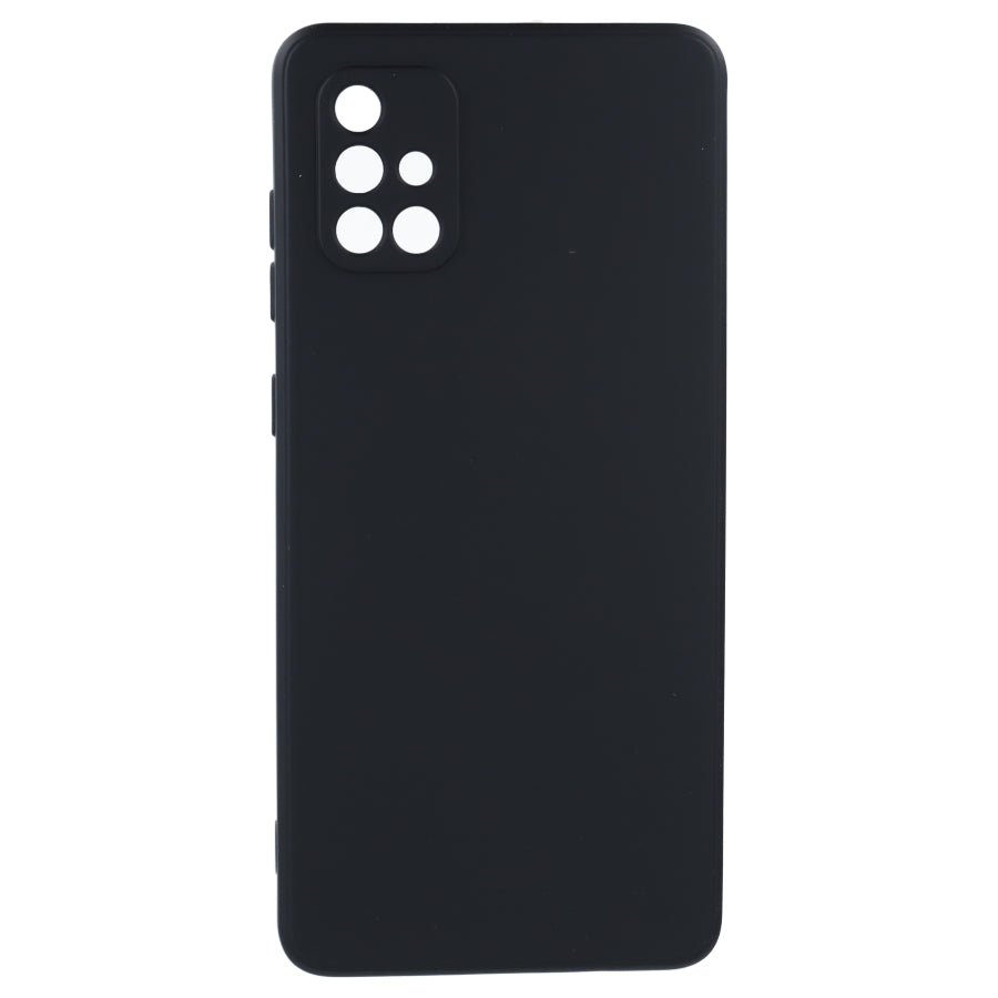 Funda Ultra suave con Cubre cámara para Samsung Galaxy A71