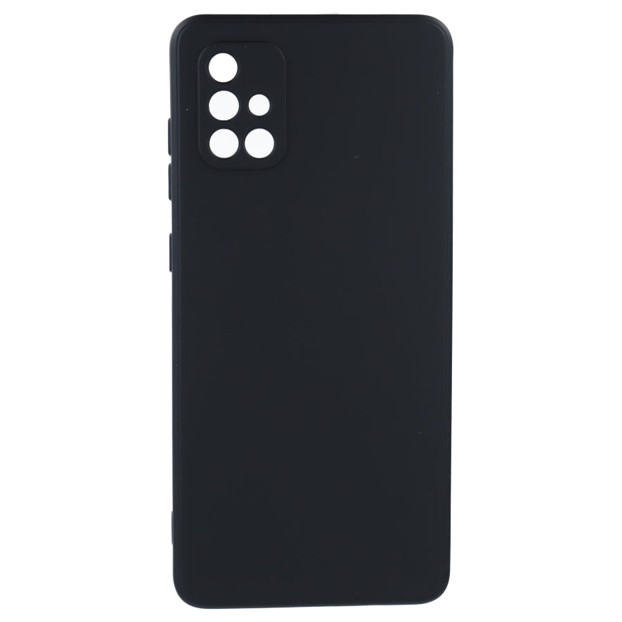 Funda Ultra suave con Cubre cámara para Samsung Galaxy A71