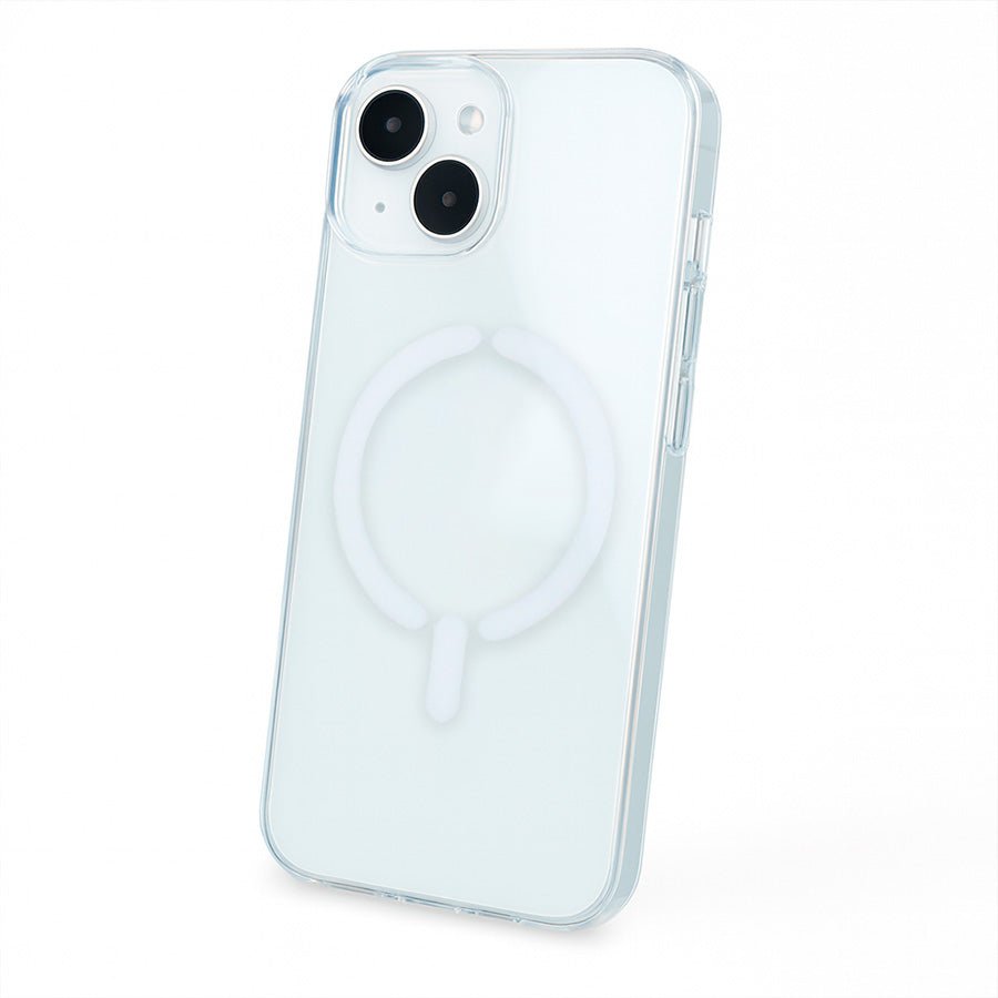 Funda Transparente Logo Compatible con Magsafe para iPhone 13