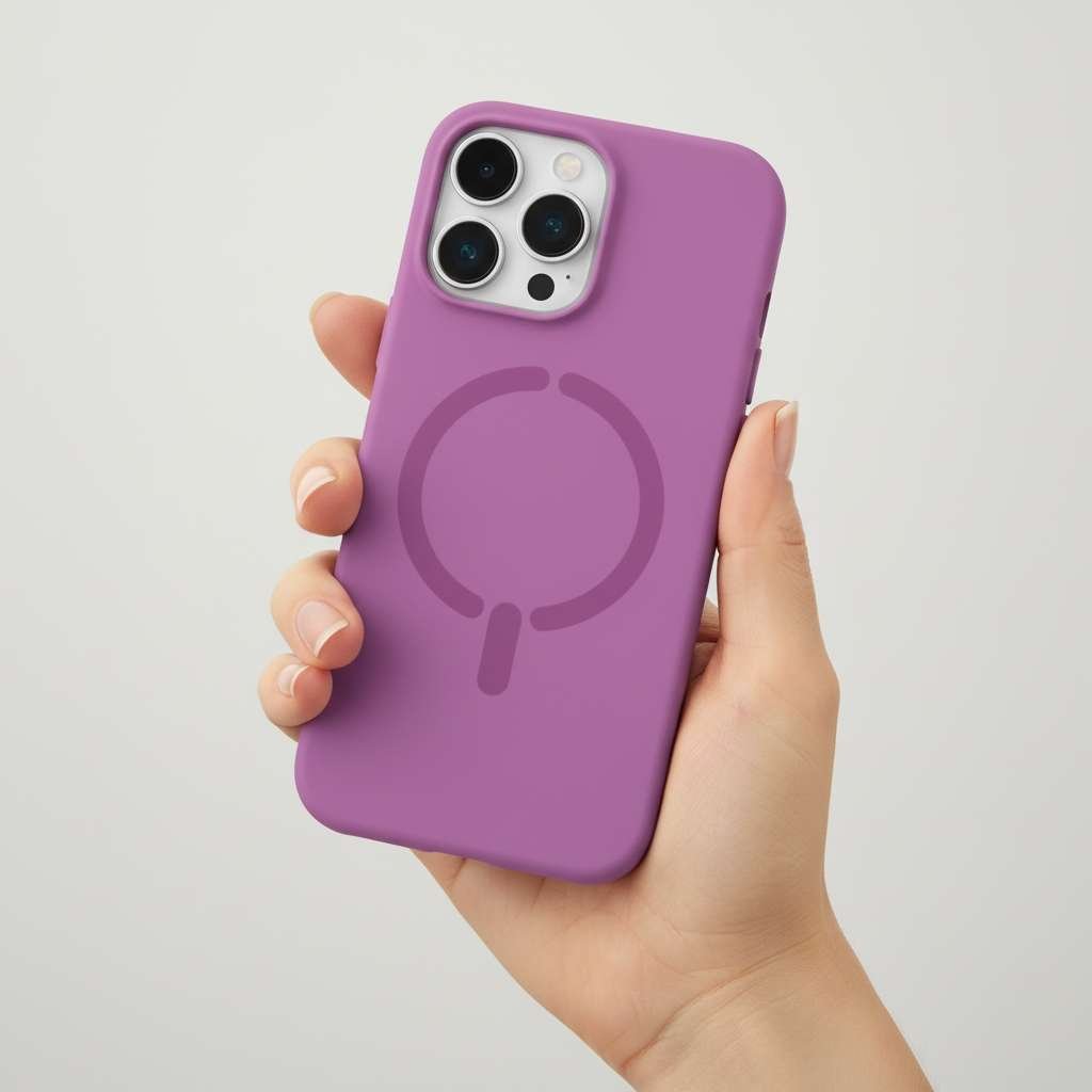 Funda Ultra Suave compatible con Magsafe para iPhone 15 Pro Max