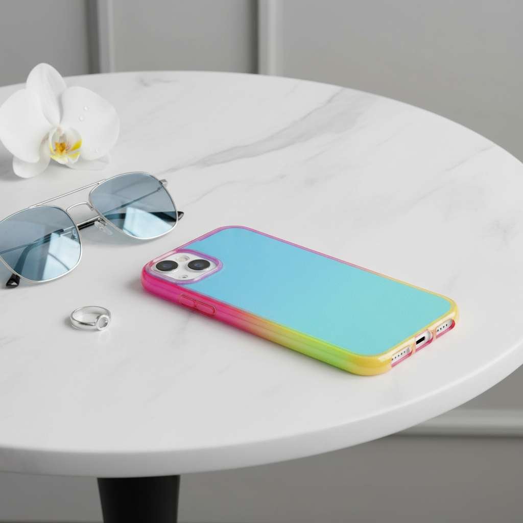 Funda Galaxy Iridiscente para iPhone 13