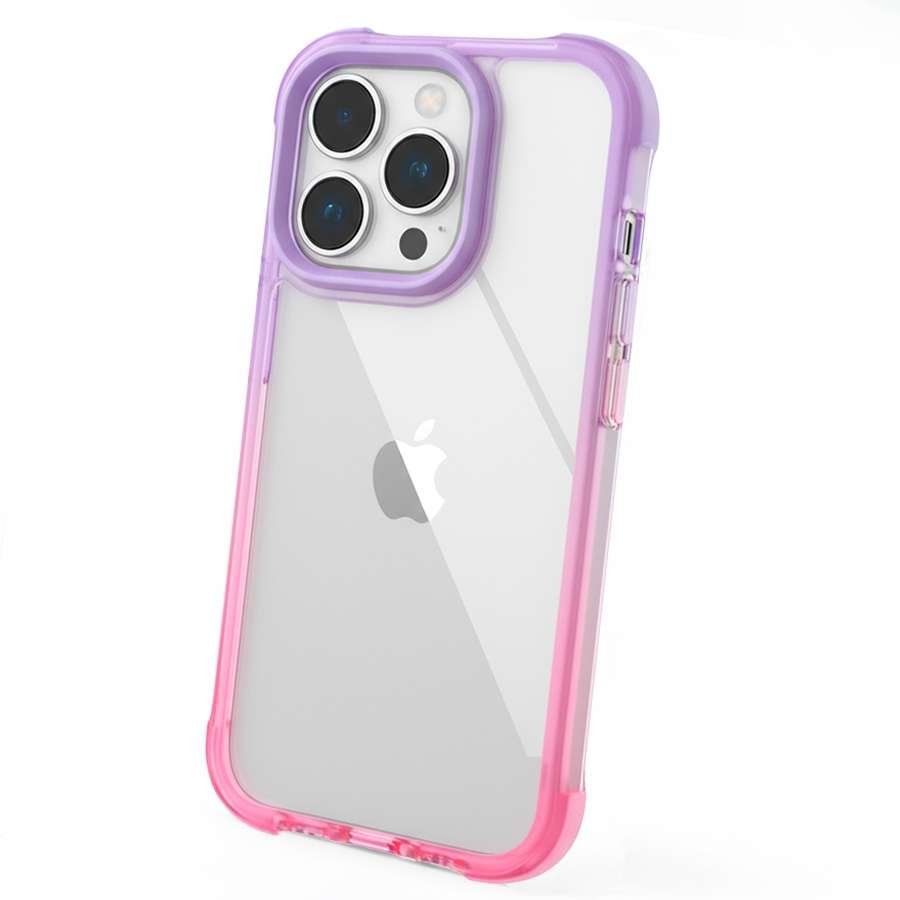 Funda Bumper Reforzada Degradada para iPhone 15 Pro Max