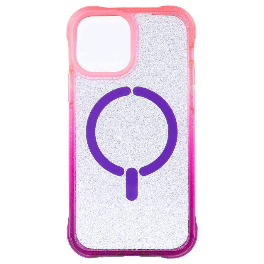 Funda Bumper Reforzada Degradada compatible con MagSafe para iPhone 15 Plus