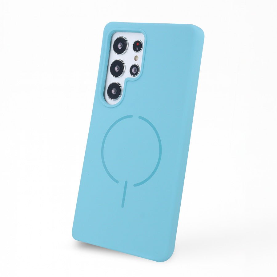 Funda Ultra Suave compatible con Magsafe para Samsung Galaxy S24 Ultra