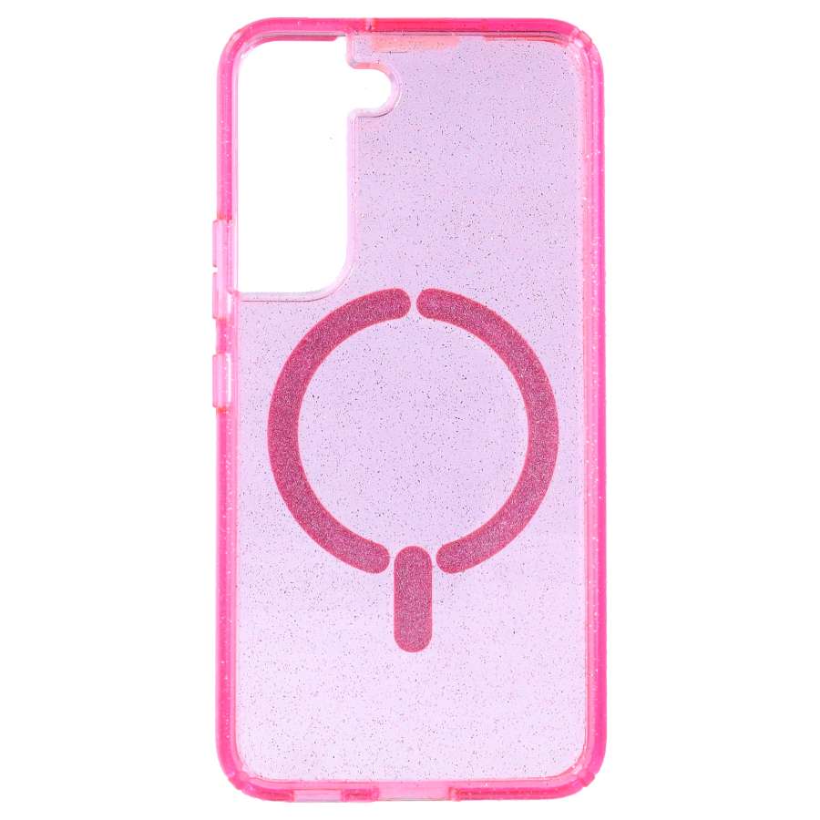 Funda Purpurina Compatible con MagSafe para Samsung Galaxy S22