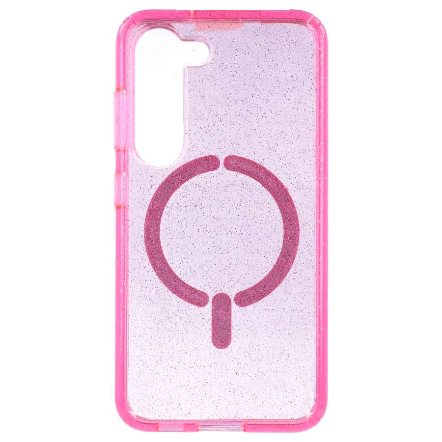 Funda Purpurina Compatible con MagSafe para Samsung Galaxy S23