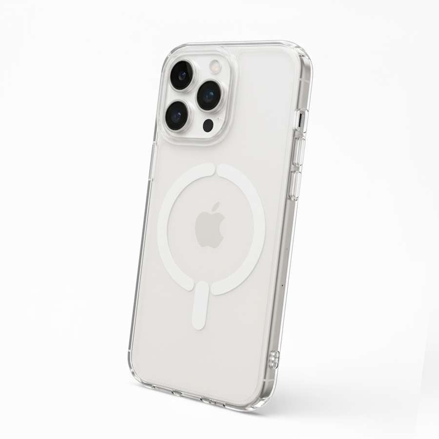 Funda Transparente Antiyellow Compatible con MagSafe para iPhone 16 Pro