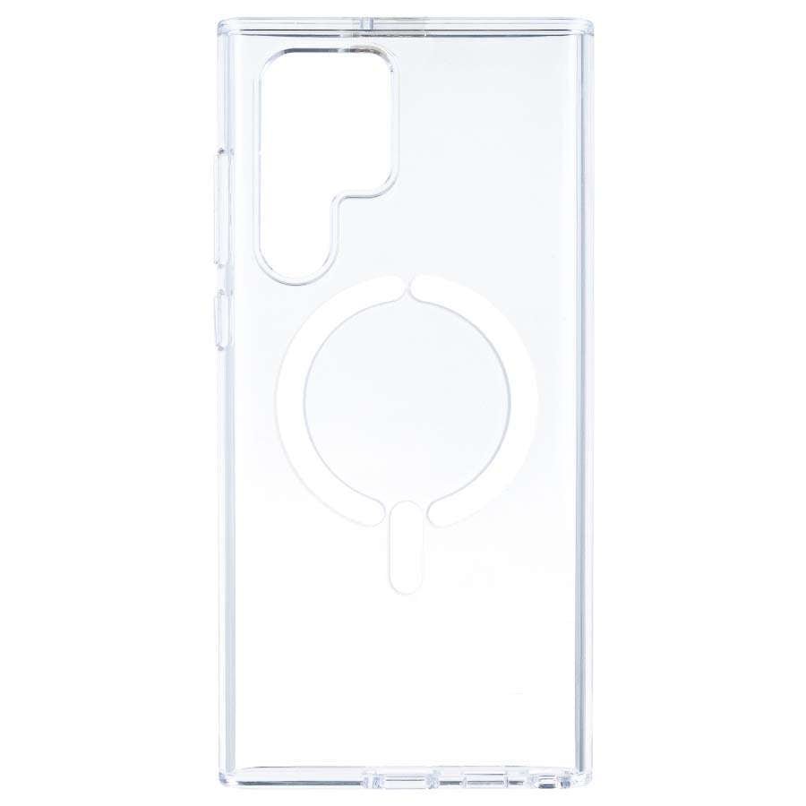 Funda Transparente Antiyellow Compatible con MagSafe para Samsung Galaxy S22 Ultra