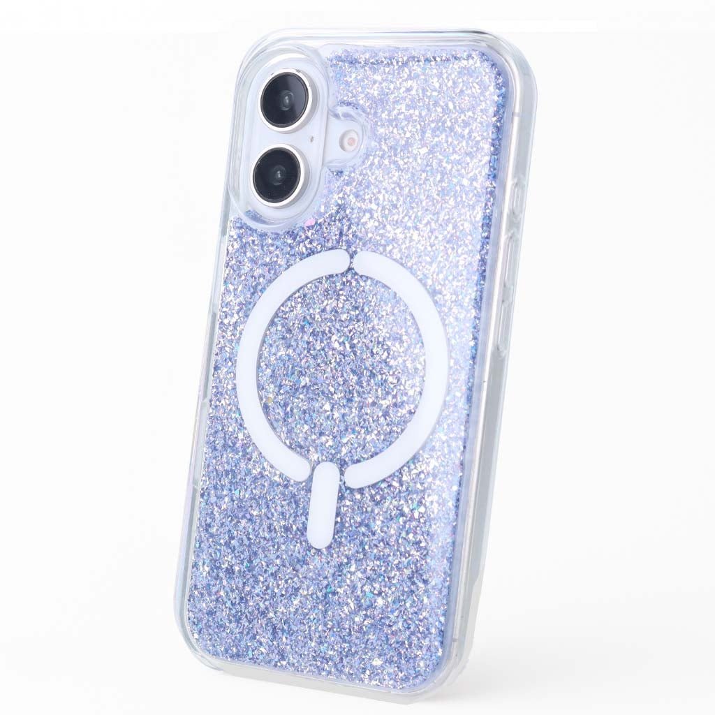 Funda Ring Glitter Compatible con Magsafe para iPhone 16