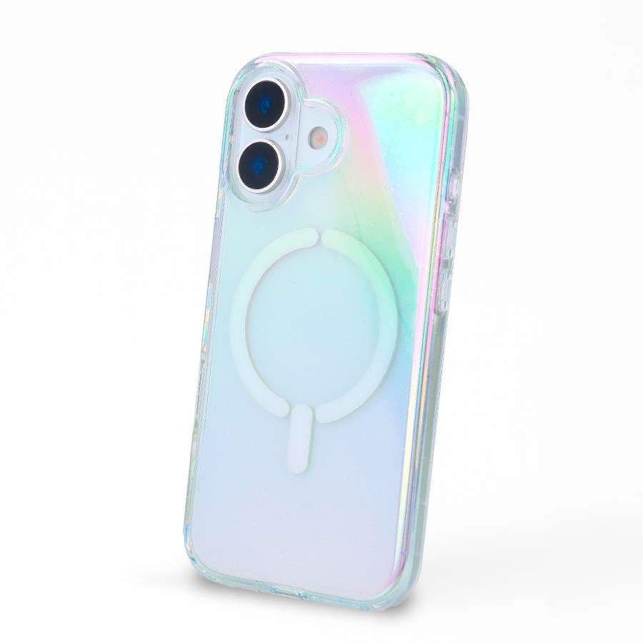 Funda Purpurina Compatible con MagSafe para iPhone 16