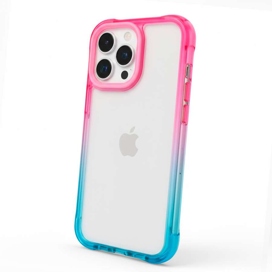 Funda Bumper Reforzada Degradada para iPhone 16 Pro