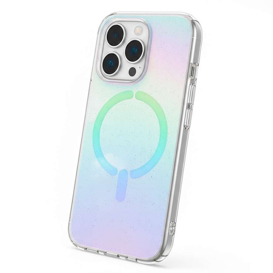 Funda Purpurina Compatible con MagSafe para iPhone 16 Pro