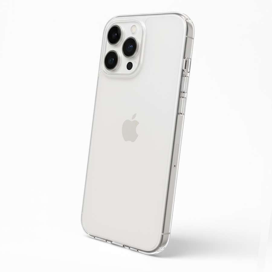 Funda Silicona Transparente para iPhone 16 Pro Max