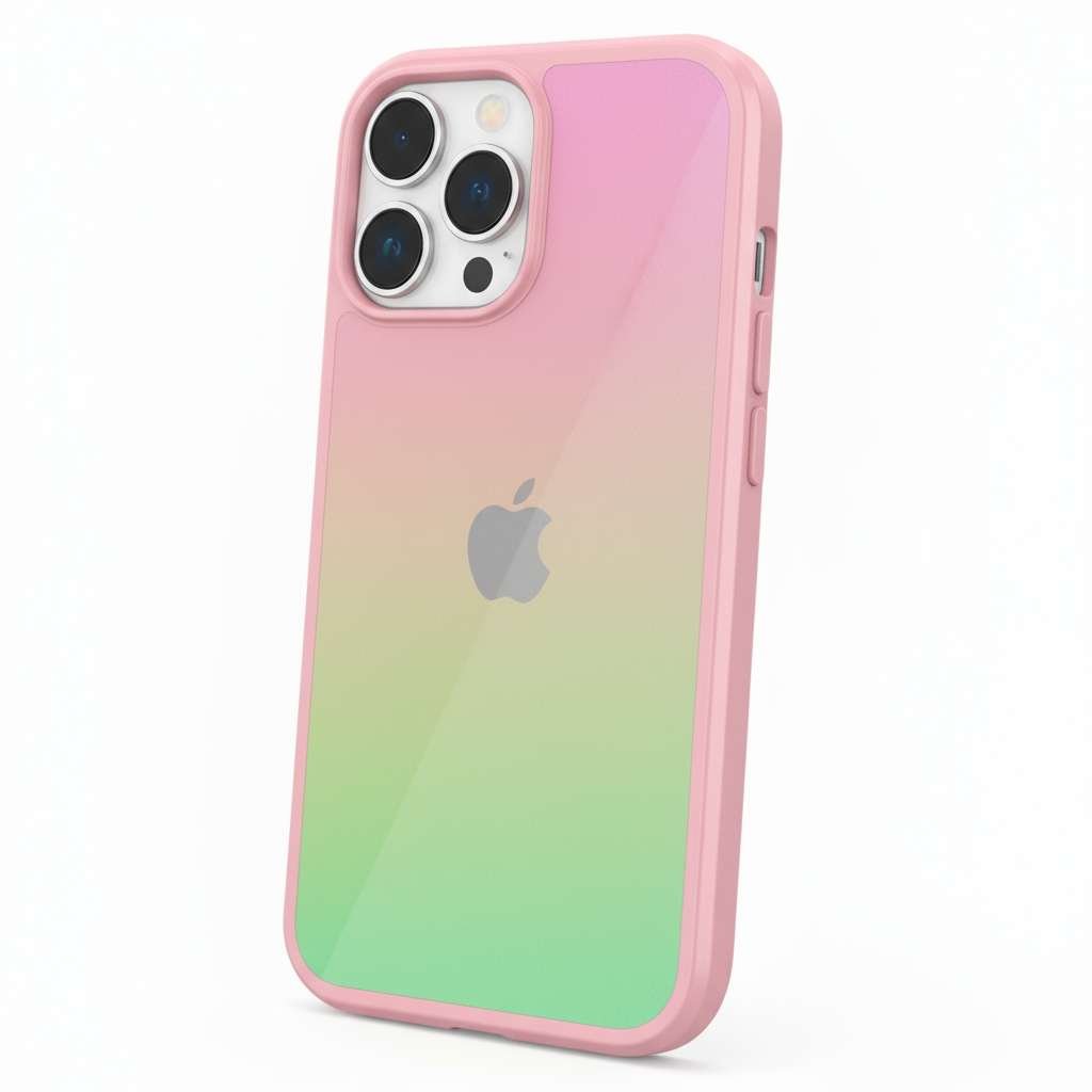 Funda Bumper Iridiscente para iPhone 16 Pro Max