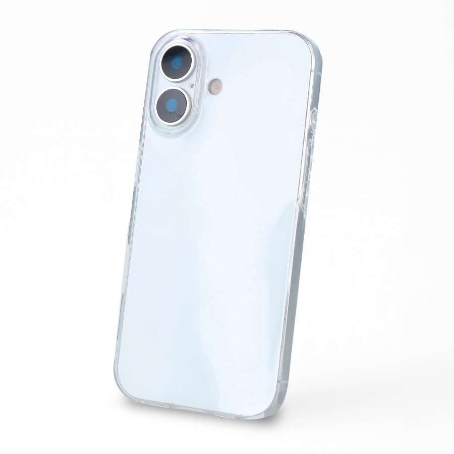 Funda Silicona Transparente para iPhone 16 Plus