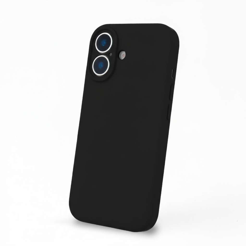 Funda Ultra suave con Cubre cámara para iPhone 16 Plus