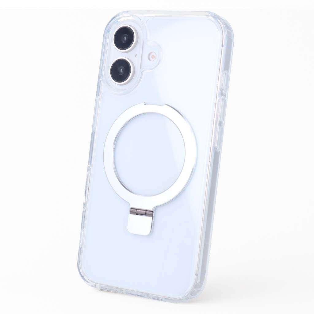 Funda Transparente Compatible con MagSafe Ring para iPhone 16 Plus