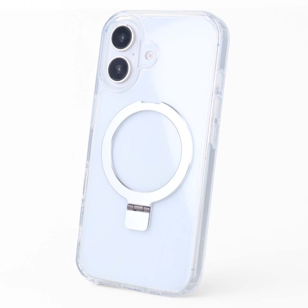 Funda Transparente Compatible con MagSafe Ring para iPhone 16 Plus