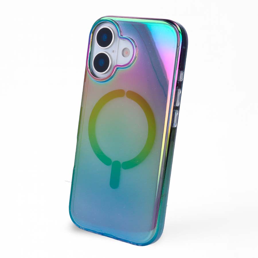Funda Purpurina Compatible con MagSafe para iPhone 16 Plus