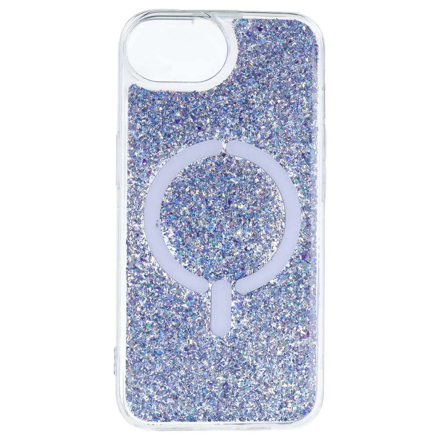 Funda Ring Glitter Compatible con Magsafe para iPhone 16e