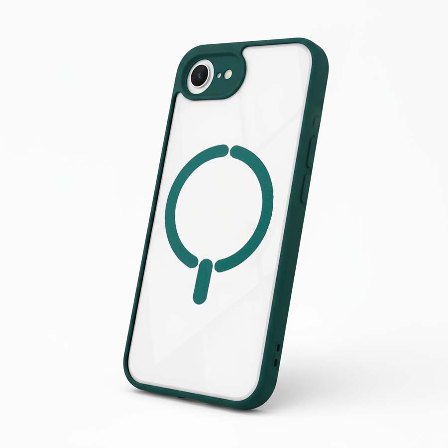 Funda Bumper Compatible con Magsafe con Cubre cámara para iPhone 16e