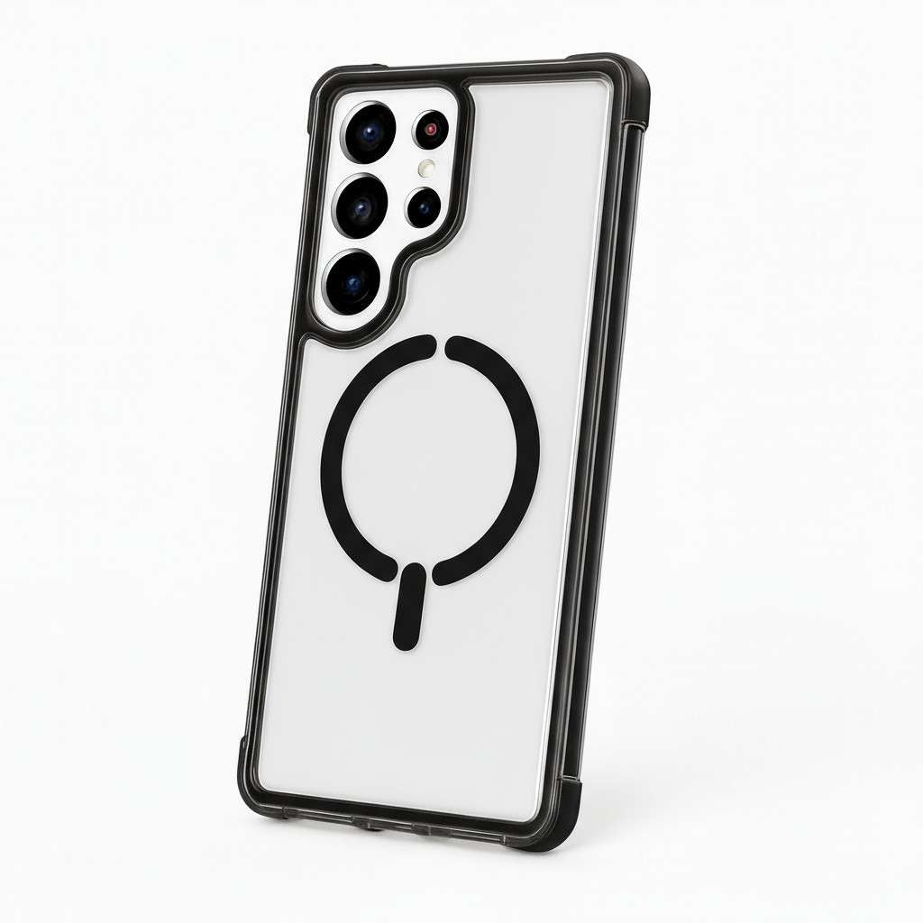 Funda Bumper Compatible con Magsafe para Samsung Galaxy S25 Ultra