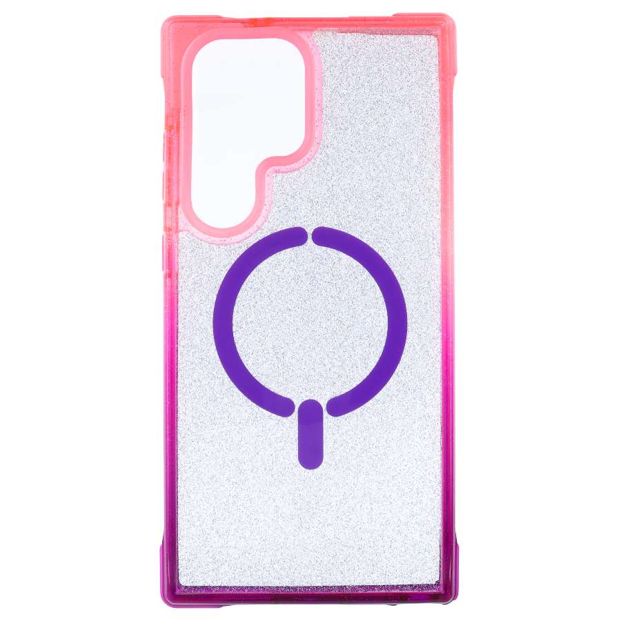 Funda Bumper Reforzada Degradada compatible con MagSafe para Samsung Galaxy S25 Ultra