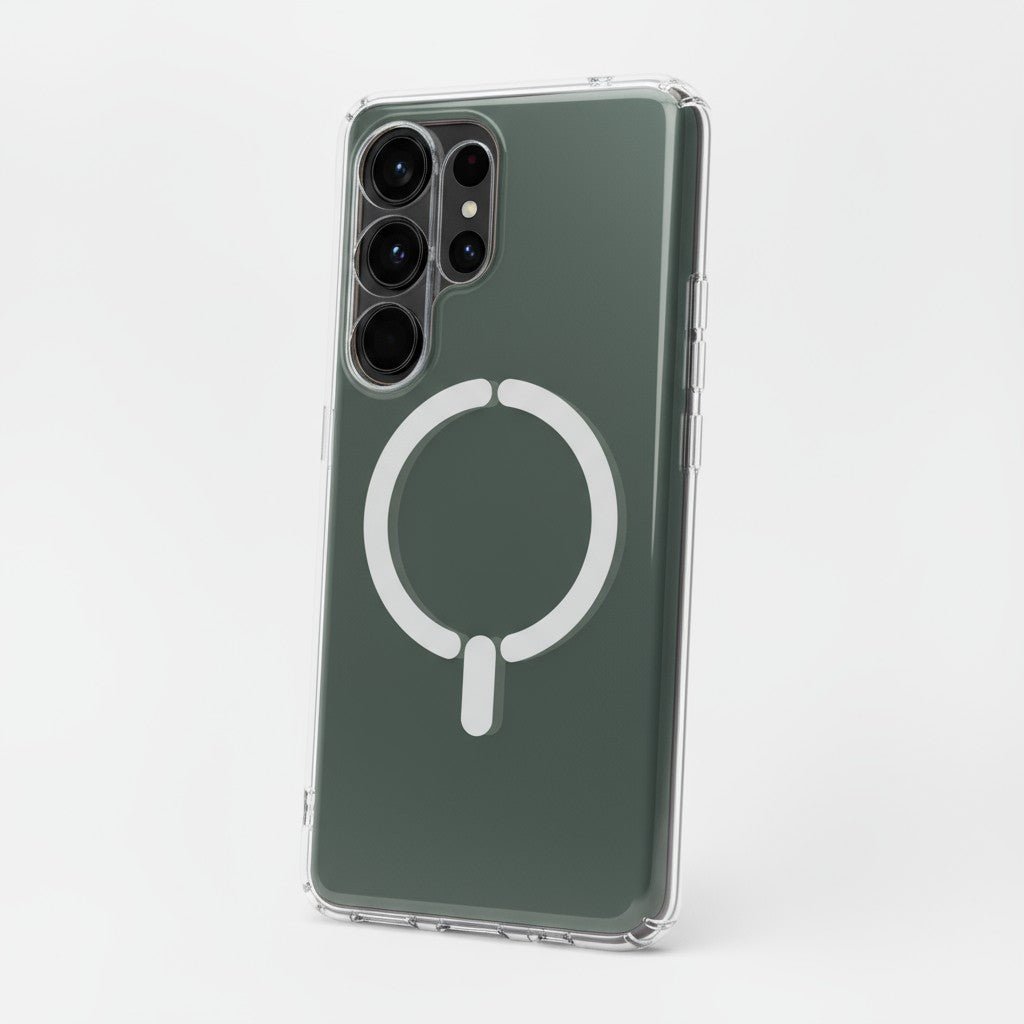 Funda Reforzada Antiyellow Compatible con MagSafe para Samsung Galaxy S25 Ultra