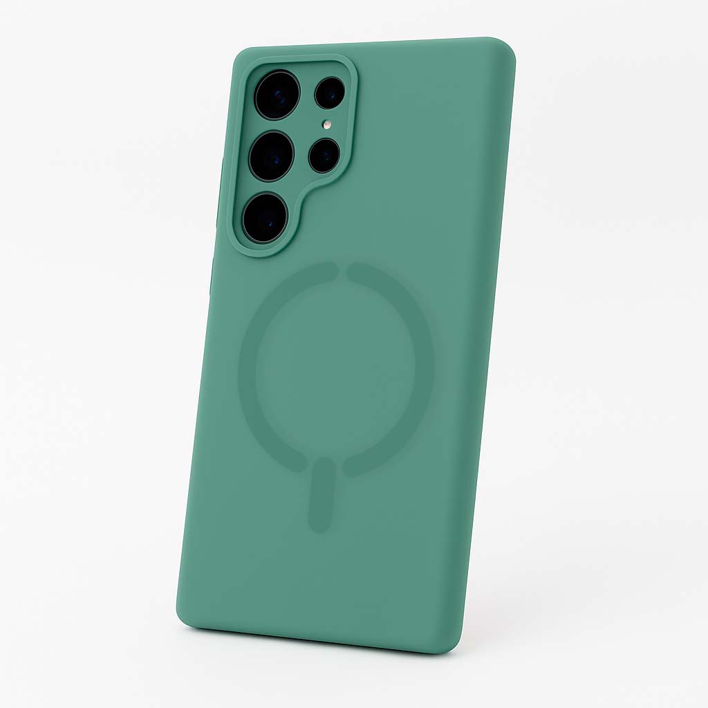 Funda Compatible con MagSafe con Cubre Cámara para Samsung Galaxy S23 Ultra