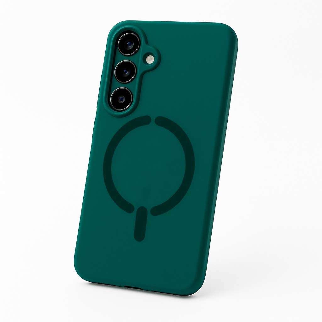 Funda Compatible con MagSafe con Cubre Cámara para Samsung Galaxy S24 Plus