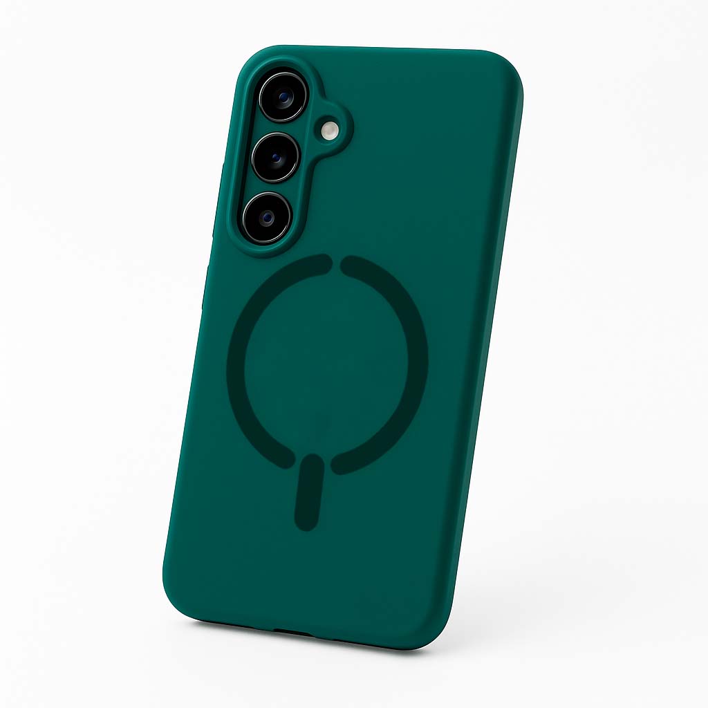 Funda Compatible con MagSafe con Cubre Cámara para Samsung Galaxy S24 Plus