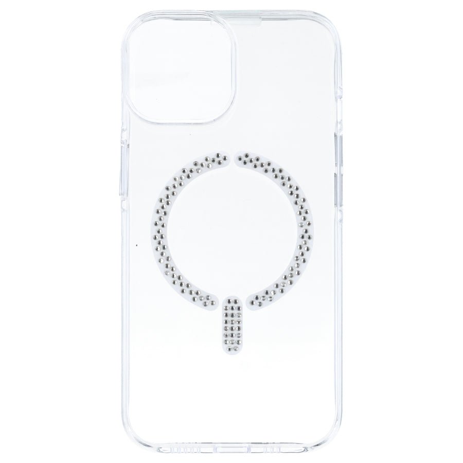 Funda Antiyellow Compatible con MagSafe con Brillantes para iPhone 12 Pro Max