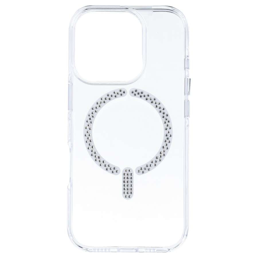 Funda Antiyellow Compatible con MagSafe con Brillantes para iPhone 16 Pro