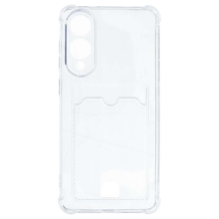 Funda Silicona Cubre con Tarjetero para Samsung Galaxy S25 Edge