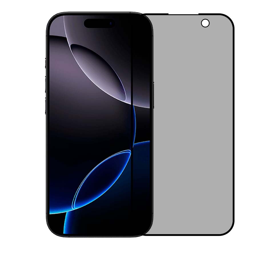 Cristal Templado Completo Antiespía para iPhone 16 Pro Max