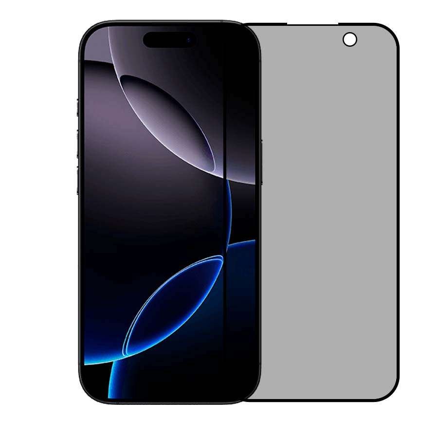 Cristal Templado Completo Antiespía para iPhone 16 Pro
