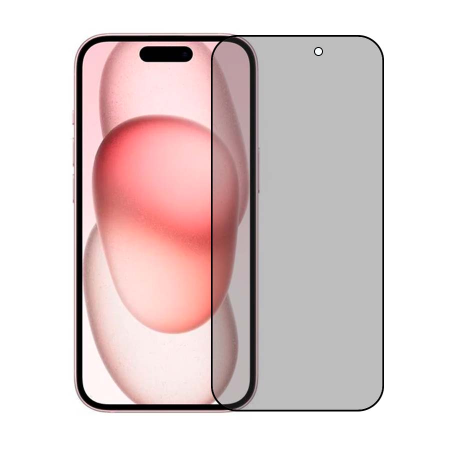 Cristal Templado Completo Antiespía para iPhone 16