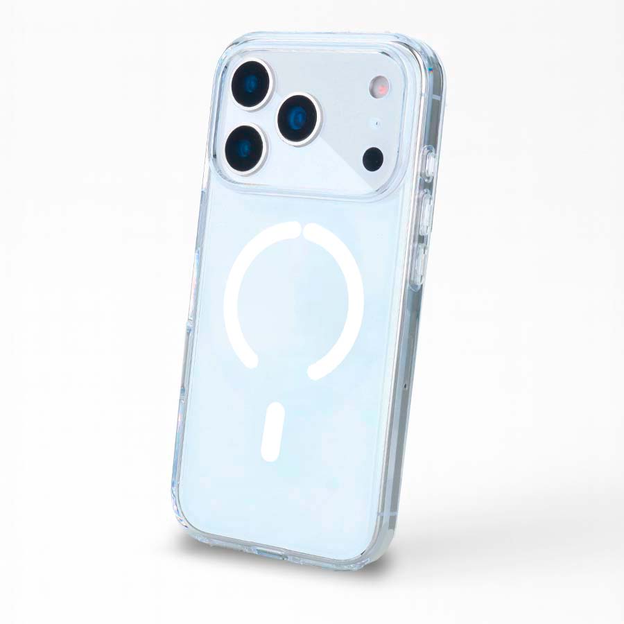 Funda Reforzada Antiyellow Compatible con MagSafe para iPhone 17 Pro