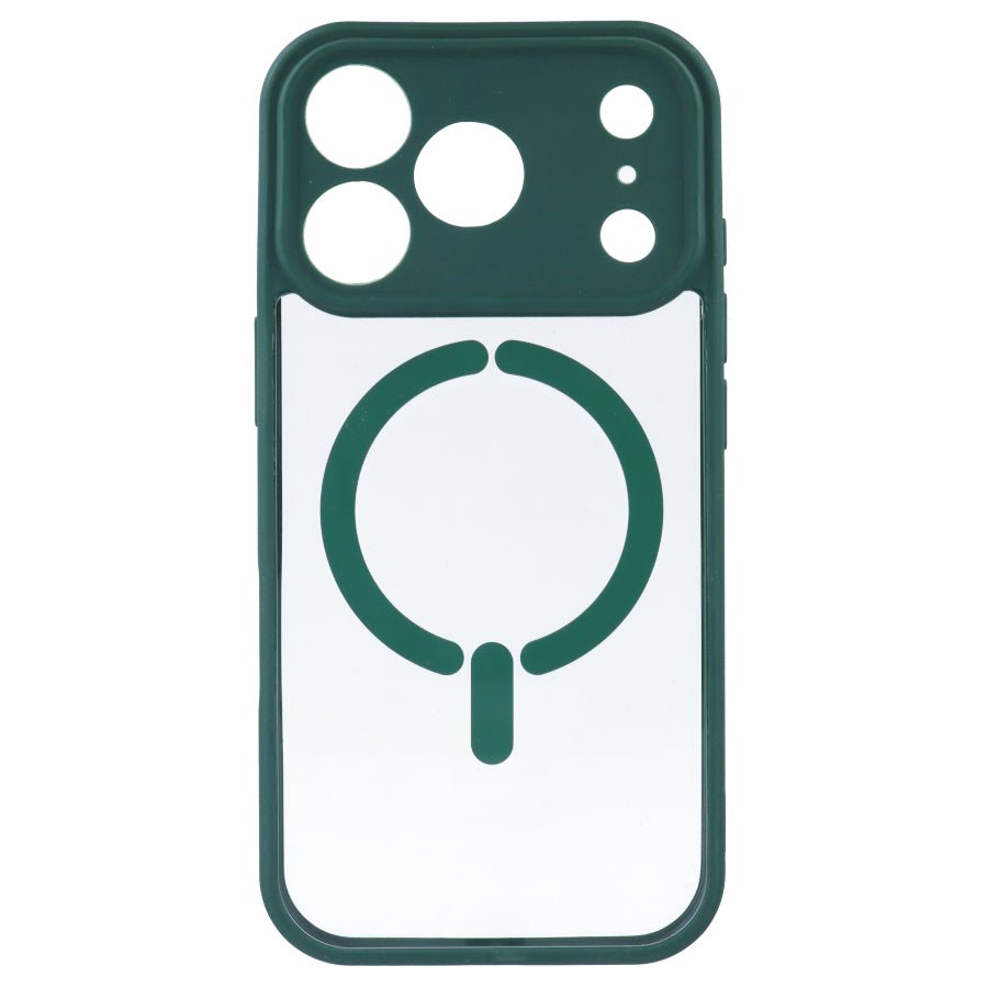 Funda Bumper Compatible con Magsafe con Cubre cámara para iPhone 17 Pro