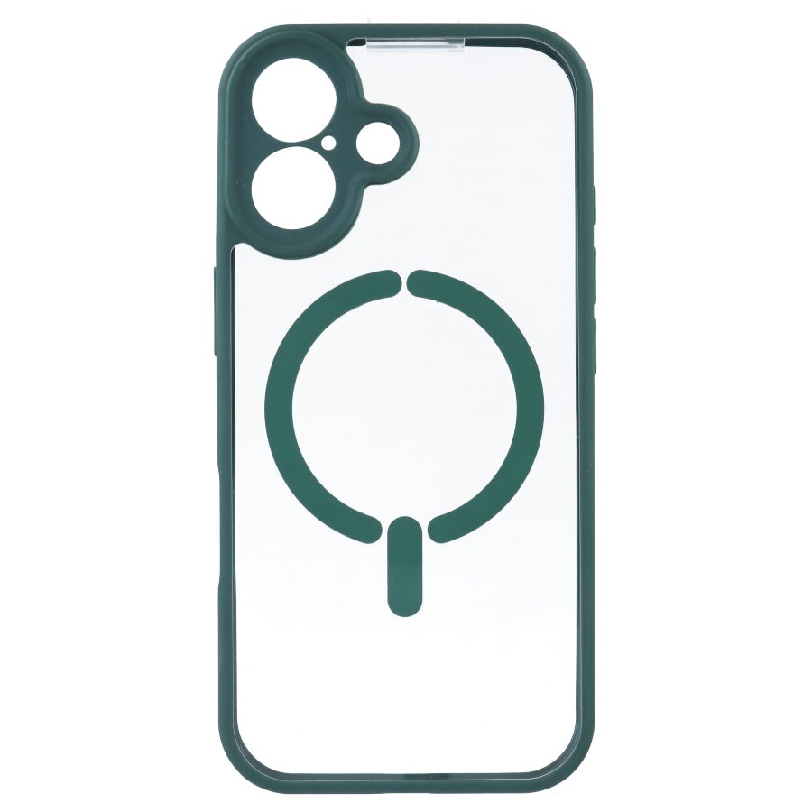 Funda Bumper Compatible con Magsafe con Cubre cámara para iPhone 17