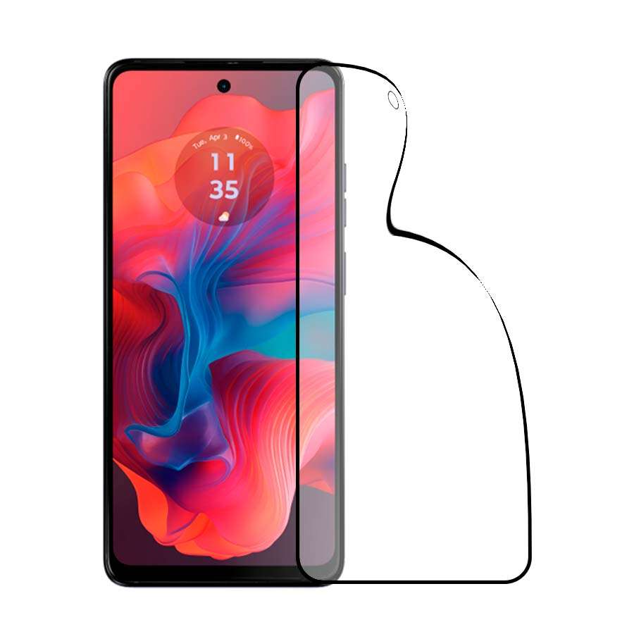 Cristal Templado Completo Irrompible para Motorola Moto G24
