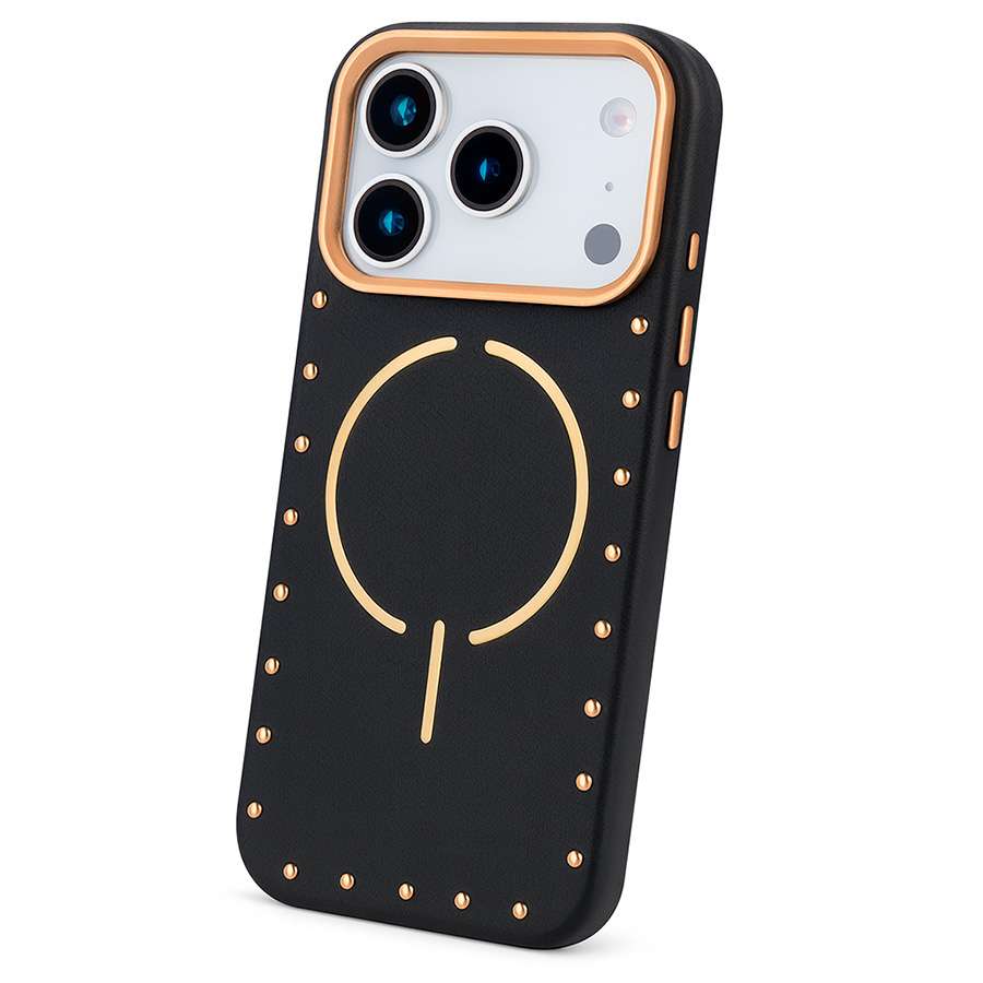 Funda Tachas Compatible con MagSafe para iPhone 17 Pro