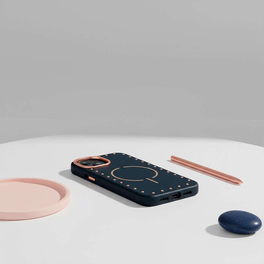 Funda Tachas Compatible con MagSafe para iPhone 13